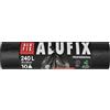 ALUFIX Economy Sacchi per la spazzatura/LDPE/ 110x125 cm/ 30 μm/ 240 l/ 9x10 pezzi/neri