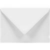 Netuno 500x busta da lettere bianca formato C6 114x 162 mm 120g Aster Smooth White busta lettera senza finestra taglio a punta lembo gommato