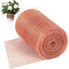 JINGTOPS Rame per Piante Rete Lumachicida,12.7cmx5m Due Strati Netto di Rame Repellente Lumache Elettrochimico,Trappole per Lumache Orto Proteggere Piante Adatto per Tappare I Fori (5M)