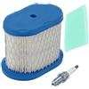ZAMDOE Prefiltro Aria 498596 690610 697029 per B&S per JD M147431 JS63 JS60 | Filtro aria con prefiltro di ricambio per B&S 498596 690610 697029 273356S 5059H, per JD M147431 M143278 JS63 JS60 tosaerba
