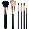 mast industria italiana Trouss 13 set completo di 6 pennelli per viso e occhi + cofanetto porta pennelli