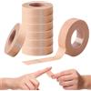 YQYCE 8 rotoli di nastro Micropore, nastro adesivo Micropore, 1,25 cm x 914 cm, compatto e portatile, traspirante per il massimo comfort in ogni attività