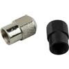 Gastagrav 6pcs per mini trapano mandrino dado M8x0.75mm in lega di zinco per utensili rotanti accessori smerigliatrice nero argento