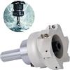 Xiuganpo Fresa CNC 80mm Fresa per Spianare con Portapinza, BAP400R 80 27 6 per Scanalature, Inserti per Fresatura con Serraggio a Vite Sfalsato, Nuovo Rivestimento per Kit di Utensili di Lavorazione