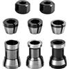 GaxmLou Set di 8 pinze di serraggio per fresatrice, adattatore per pinza di serraggio, accessori adatti per Einhell, utilizzati per macchina per incisione, frese per legno, rifinitura