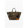 Desigual, Borsa shopper patch, Verde, U