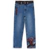 Desigual, Jeans ricamati di Spiderman, Blu, 11/12