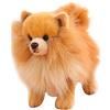 Yeory Pluscia Pomerania Simulazione Carina Simulazione Pomerania peluca Permanente Peluche Peluche 10x9 Pollici Piena Piena di Peluche Regalo per Le Ragazze