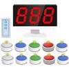 Generic Quiz Game Buzzer System, gioco di risposta wireless con telecomando, include monitor e 10 cicalini per spettacoli di gioco, concorsi scolastici e quiz per feste