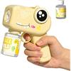 Generico Pistola Delle Bolle - Dinosauro Automatico | Giocattolo Elettrico Portatile Con | 5000 Bolle Al Minuto + 75 ml Soluzione | Regalo Di Compleanno & Festa Per Bambini Maschi & Femmine | Giardino & B