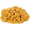 QUARKZMAN 200Pcs Mini Dadi, 8mm/0,31 Dadi Quadrati Piccoli A Sei Facce In Acrilico Per Giochi Da Tavolo Party E Attività, Giallo/Nero