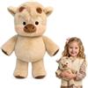 Moerstar Pupazzo Che Corre, Peluche Mucca Corre Animale Peluche Morbido Pupazzo Antistress per Adulto bambino