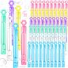 AMCHLEL 60x Bolle di Sapone, Colori Bolles Sapones, Bolles di Sapone Matrimonio, Bolles di Sapone Gadget Compleanno bambini, Mini Bolle Sapone per Matrimonio,Battesimo,Compleanno