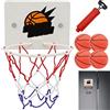 Generico Aro De Baloncesto Infantil Con Pequeña | Juego De Aro De Baloncesto Sin Perforaciones | Para Niños Y Niñas. Ideal Para Hacer Ejercicio En Casa, En El Aula, En El Baño, En La Sala De Estar, En