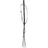 Imperial Riding Martingal IRH Core, Martingale da Corsa in Pelle con Forcella Regolabile, Nero, Completo
