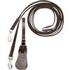 Imperial Riding IRH Core - Tendine in Tessuto di Cotone con moschettone, 270 cm, Marrone, 1SIZE