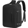 Lossga Zaino 55x40x20 Zaino da Viaggio Aereo Bagaglio a Mano Borsa da Cabina Borse Valigia Zaini Casual Unisex Laptop Daypack