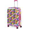 AGATHA RUIZ DE LA PRADA - Valigia media - Valigia rigida. Valigia per ruote Valigia per stiva aereo - Valigia da viaggio resistente in policarbonato - Valigia ultra leggera con lucchetto a