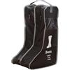 Milageto Custodia Elegante per Stivali Da Viaggio in Tessuto Resistente, 28 cm x 25 cm x 46 cm Nero