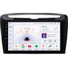 Generico Schermo Auto Lancia Ypsilon 2006-2011 Radio con Wireless Carplay/Android Auto Stereo IPS Touch Screen/Bluetooth/Mirror Link/FM/AM/USB
