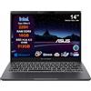 ASUS ExpertBook B3 Notebook Professionale, Intel Core Ultra 5 225H, 16GB RAM, 512GB SSD NVMe, 14 WUXGA, Windows 11 Pro, Wi-Fi 6E, Tastiera Retroilluminata, Fingerprint, Grigio, Garanzia 24 Mesi