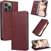 Beajew Cover per Nokia G42/Nokia G310 Flip Custodia in Pelle PU, Cover Portafoglio,Funzione Supporto,Magnetica,Slot Schede,Protettiva Custodia Resistente Antiurto,Premium Wallet Libro Case-Rosso