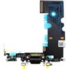 Generic Porta di ricarica USB Flex Cable Ricambio Parte di Riparazione per Apple iPhone SE 3rd Gen Nero Dock Connector