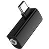 Ouorkee Adattatore da USB C a jack da 3,5 mm, angolo di 90°, cavo audio da tipo C a AUX, compatibile con iPhone 17/16/15/Pro Max/15 Pro/15 Plus Galaxy S26 S25 S24 S23 S22 Pad Pro 2022/2021 Google Pixel 8/7