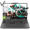 Lenovo LOQ 15.6 Gaming Laptop AMD Ryzen 7 8845HS Beat i9-13900H - RTX 4060-32GB DDR5 RAM -2TB PCIe SSD -Tastiera retroilluminata - Display FHD G-SYNC - Windows 11 - Computadora Gamer PC - Cavo HDMI