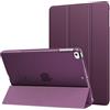 MoKo Custodia Protettiva Compatibile con New iPad Mini 5th Generation 7.9 2019 / iPad Mini 4 2015, Case Leggero e Sottile, Semi-Trasparente, Auto Sveglia/Sonno, Viola Scuro