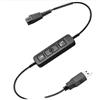 Ezdirect - Cavo USB-A QD per cuffie Jabra Ezlight compatibile Teams - EZD-USB007-A