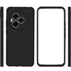 Generico Custodia Compatibile con TTCL 60 Ultra NXTpaper 5G, T951K, T951P, T951P1 TCT951K-2ALCA112 BACK COVER case GEL SILICONE protezione flessibile ANTIURTO antigraffio matte MORBIDA TPU nero
