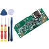 Yuxyiony Nuovo Usb Plug Charge Board Ricambio Per DOOGEE S100 Scheda di Ricarica Porta Usb Spina di Riparazione Parte di Riparazione Accessori con Parti di Riparazione Strumento di Riparazione.
