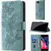 CaseGla Cover per iPhone 7/8 /SE2/SE3 4,7 Pollici, Verde chiaro | Blocco RFID, Portafoglio Pelle PU, Flip Libro, Porta Carte, Magnetica Libretto, Antiurto Protezione Completa