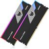 Acer Predator Vesta II DDR5 RGB 32GB (16GB x 2) 6000MHz CL36 - compatibile con Intel XMP 3.0 e AMD Expo - Memoria RAM per computer da gioco PC (Nero)