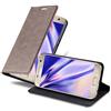 Cadorabo Custodia Libro per Samsung Galaxy S7 in BRUNO CAFÉ - con Vani di Carte, Funzione Stand e Chiusura Magnetica - Portafoglio Cover Case Wallet Book Etui Protezione