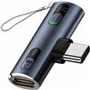 SEASJHBAY Splitter USB C da 1 a 2, adattatore da tipo C a doppio USB C con ricarica rapida PD 100 W, Gen2 10 Gbps, per cuffie, OTG, trasferimento dati e telefonia, per 6/Pro/Max, S24/S23, ecc