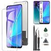 RongZy Schermo LCD per Oppo A72 4G CPH2067 Display Touch Screen Digitizer Parti di Ricambio di Riparazione con Strumenti(Nero)