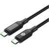 Celly C to c cable 100 W 2 m display bk usbcusbc100wled
