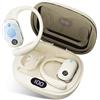 Caijin Cuffie Bluetooth Open-Ear, Auricolari wireless Bluetooth 6.0 con Schermo LED, Cuffie Sport Impermeabili IPX6, 40H di Riproduzione, Suono Hi-Fi, per Corsa Running Pendolarismo Palestra