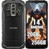 DOOGEE Blade 10 Ultra 4G Téléphones Portables Débloqués, 20 Go + 256 Go, 6,56", AI 50MP + 8MP, Batterie 5150mAh, Android 14 Smartphones, Octa Core, IP68/GPS/NFC/Face ID