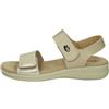 Valleverde 25333 - Sandali Donna con Doppia Regolazione a Strappo (Gold, numeric_38)