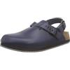 Birkenstock Classic - Tokio Leder, Zoccolo, Unisex, Blu (Blau), 37