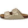 GRÜNLAND il benessere è naturale Grunland Sara CB2242 Platino Ciabatta 2 Fasce Con Fibbia Big Buckle (numeric_36)