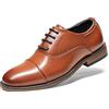 Bruno Marc Stringate Eleganti da Ragazzo Scarpe da Sposa Derby Oxford, Size 29, Marrone, SBOX2328K-E