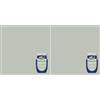 Dulux Benessere Pittura Colorata all'Acqua per Interni Superlavabile Anti Muffa Anti Batteri con Ioni D'Argento, 30 millilitri, Verde Agave, 30 ML (Confezione da 2)