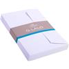 G. Lalo Clairefontaine Lalo 52700L - Pacco da 25 Buste adesive rivestite 11,4x16,2 cm 100g, pergamena di Francia, Bianco