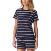 Schiesser Schiesser da Donna a Maniche Corte, Misto Cotone + Top Pigiama Relax (Confezione da 1), Multicolore 2_184111, 44