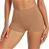 Spanx intimo modellante pancia, pantaloncini contenitivi elastici da donna a vita alta, (taglia normale e taglie forti)