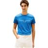 Tommy Hilfiger Uomo T-Shirt Maniche Corte Slim Fit, Blu (Blue Orbit), XXL